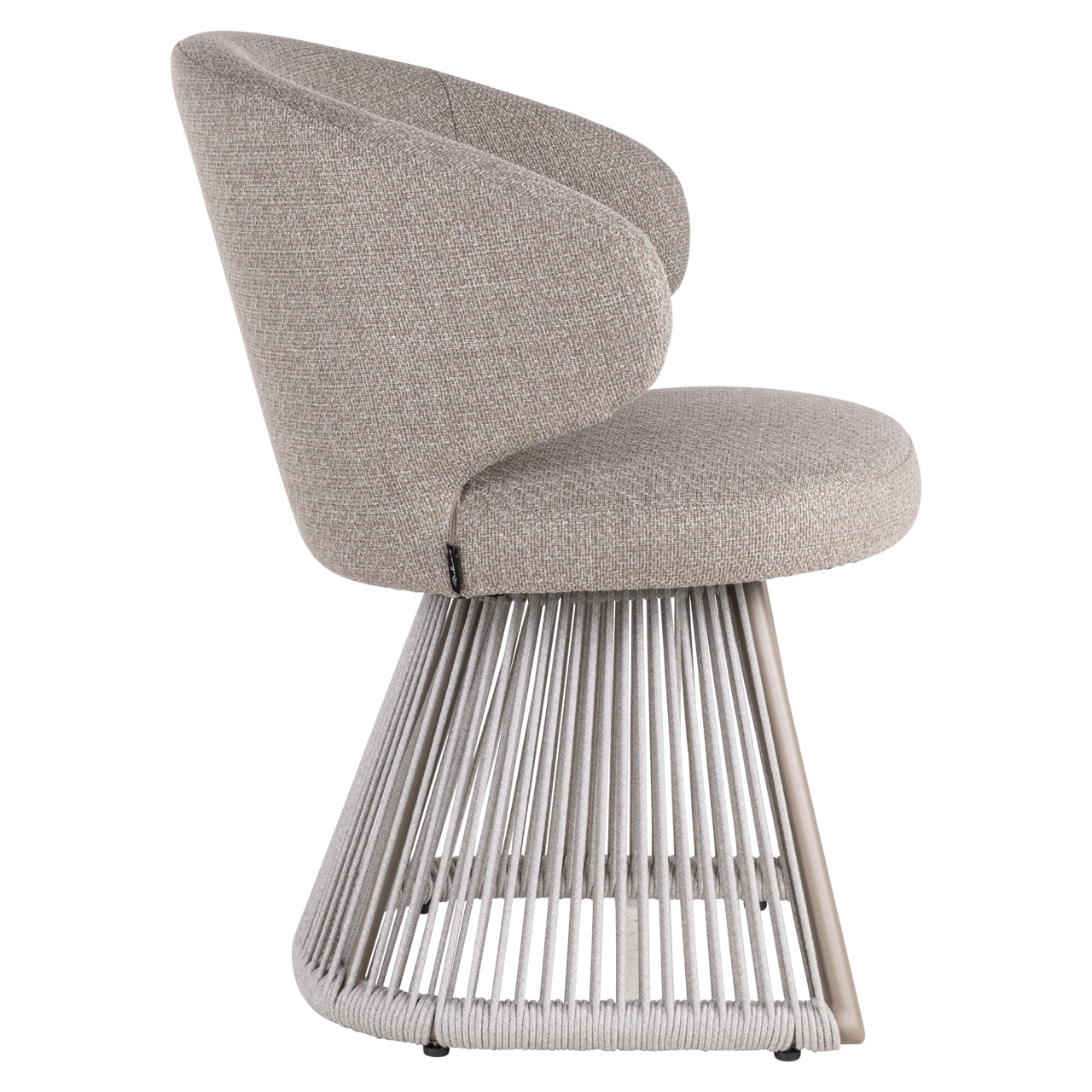 Richmond Interiors outdoor eetkamerstoel Nuba Grijs