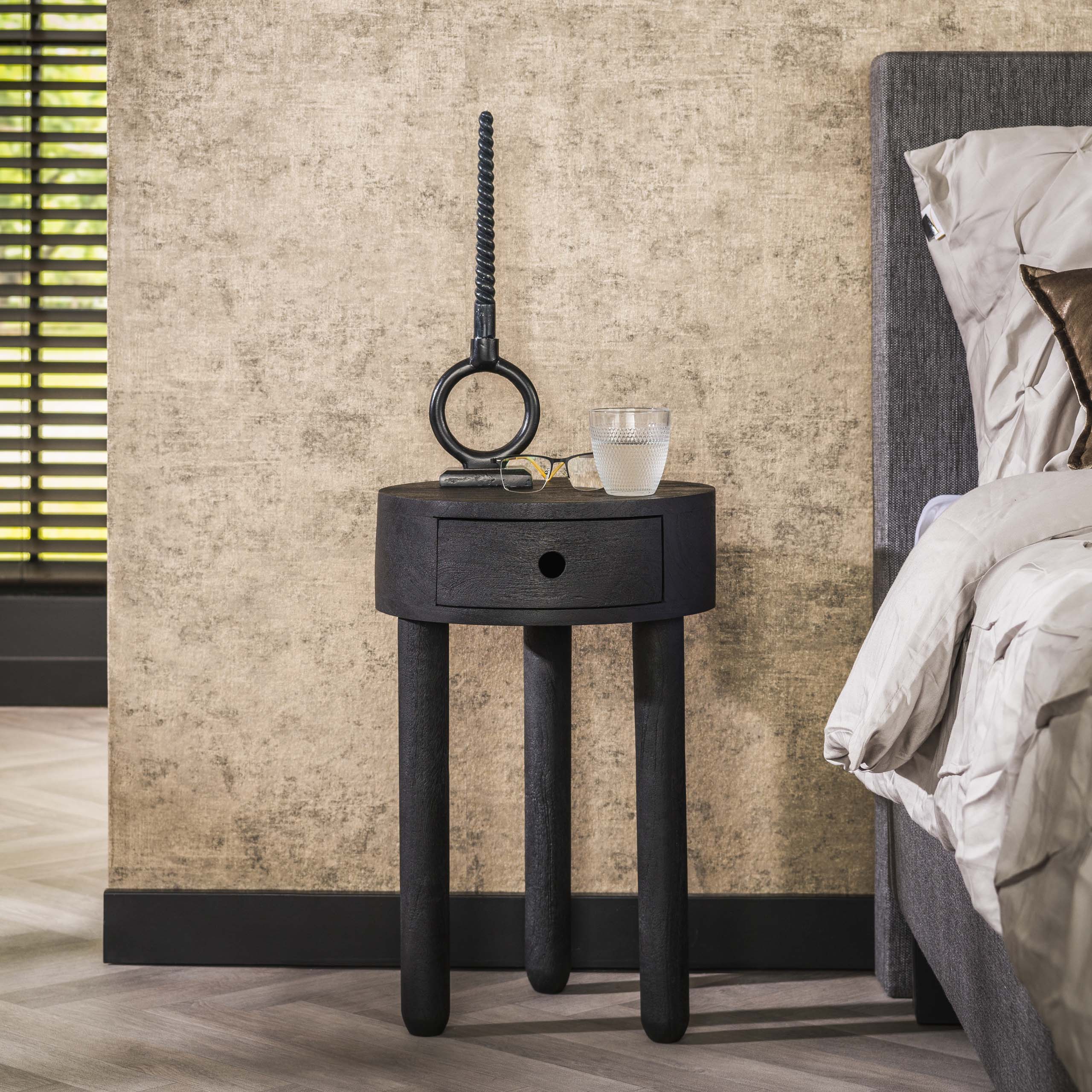 SHOWMODEL Nachtkastje Full Wood 1 lade acacia