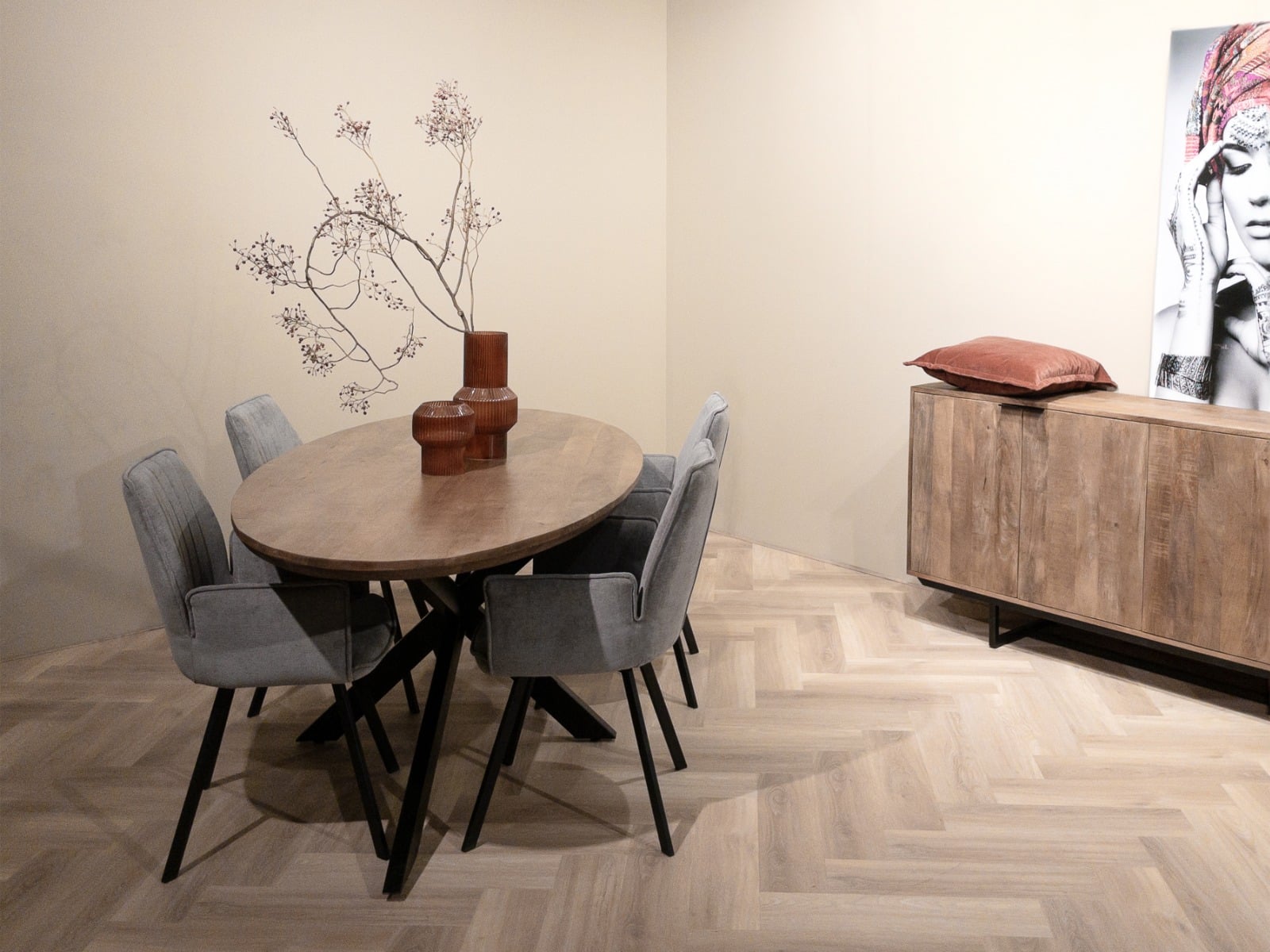 Livingfurn eettafel Jesper Oval 240 cm