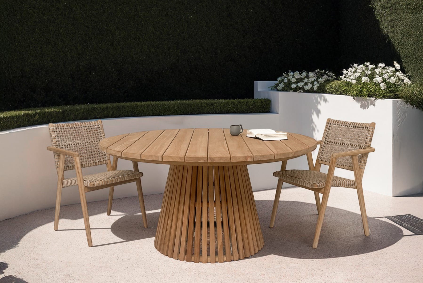 Livingfurn outdoor eettafel Cindo 150cm