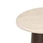 Livingfurn salontafel Brix Bottecino rond 45cm