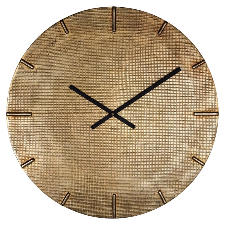 Richmond Interiors klok Ø74 cm Zane goud