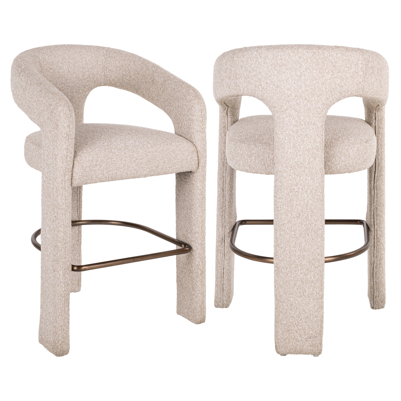 Richmond Interiors barstoel Belle met arm biscotti