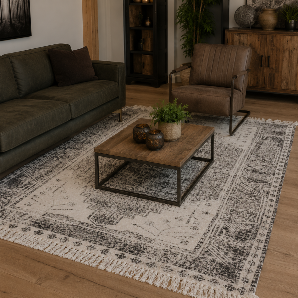 SHOWMODEL vloerkleed By-Boo Cana blauw 160x230