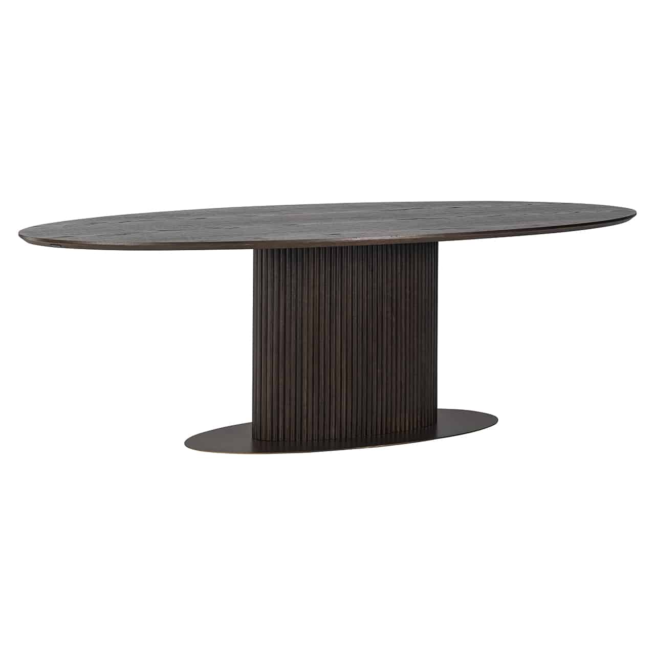 Richmond Interiors eettafel Luxor 300 cm ovaal eiken