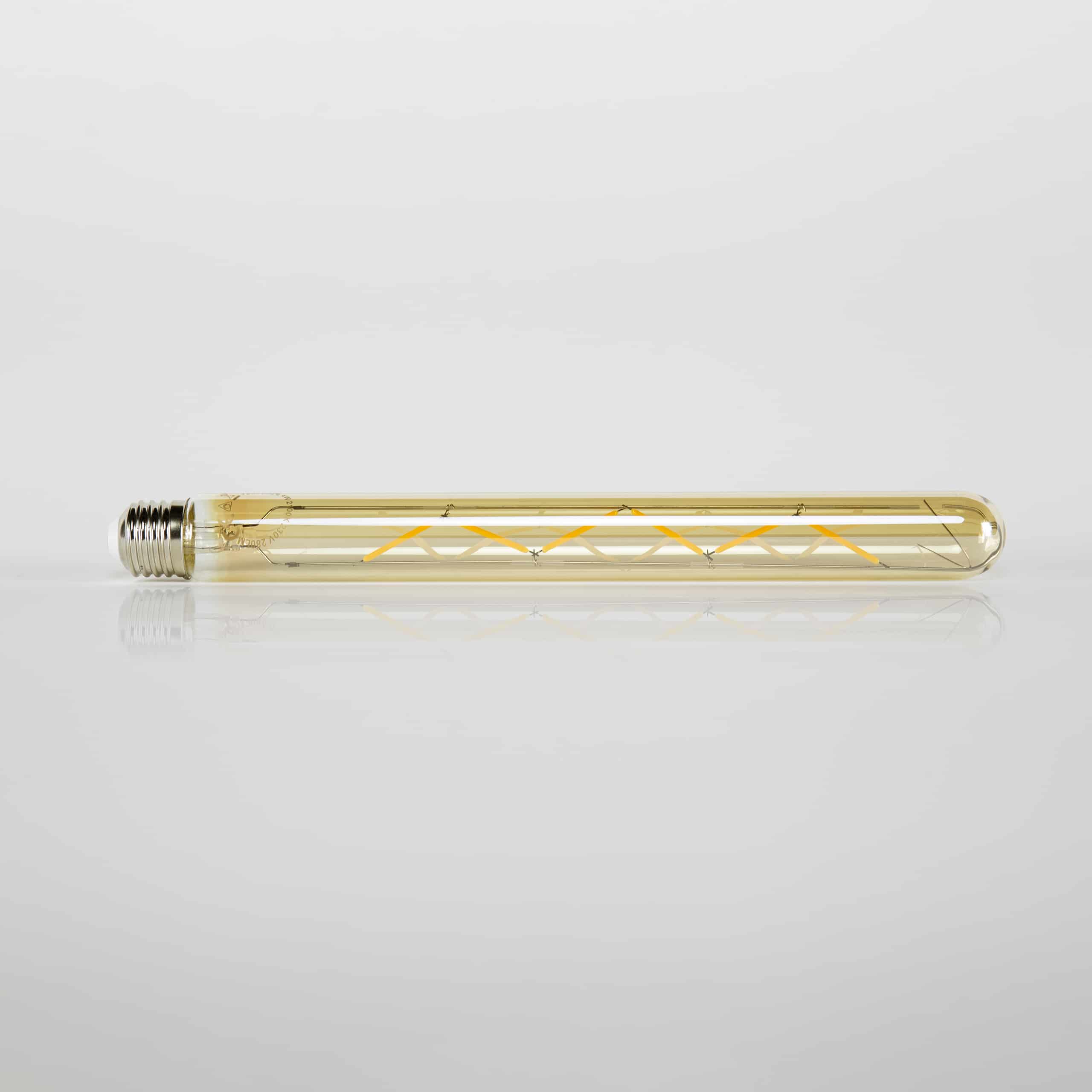 Lichtbron LED [T32-L300] filament buis 30cm / Amber glas