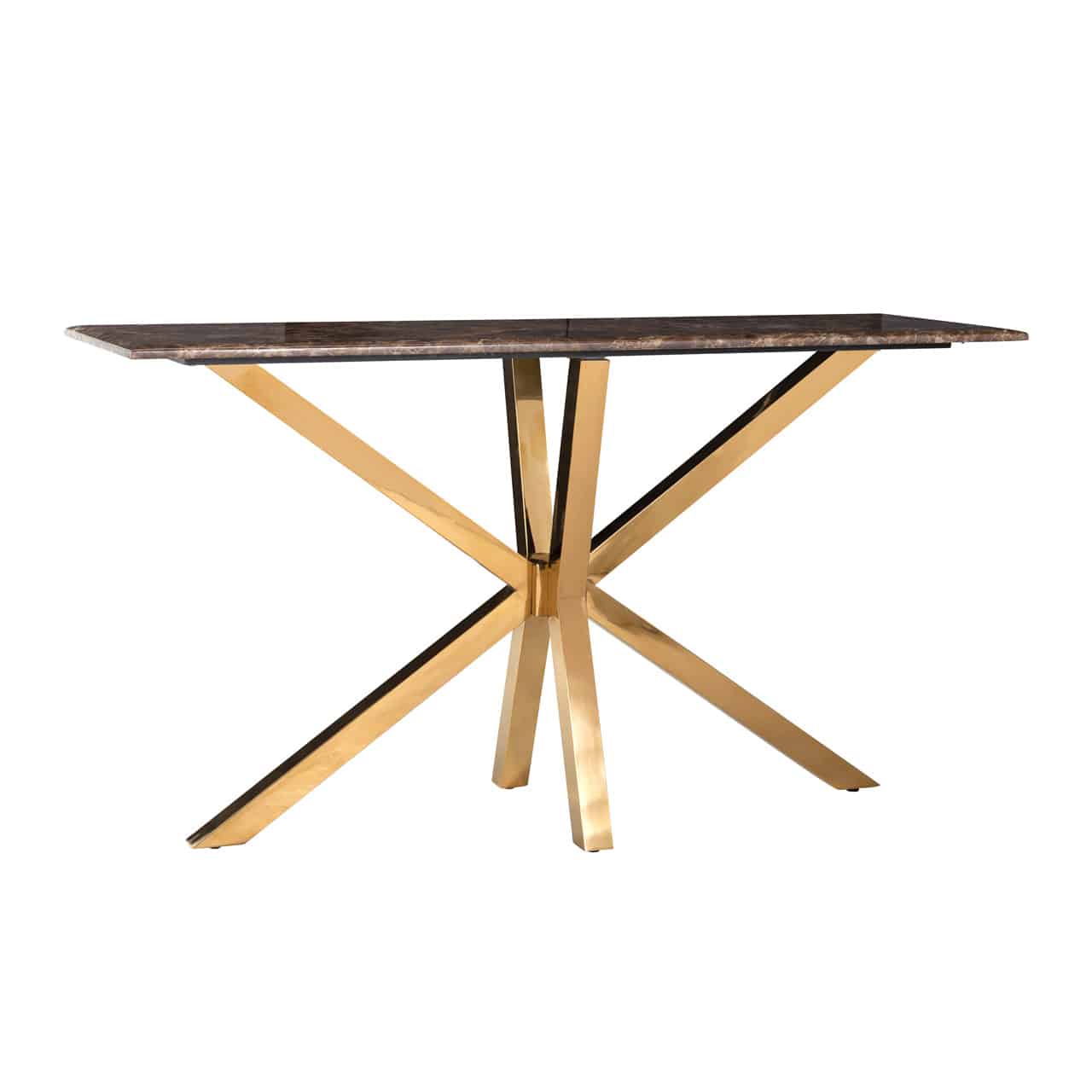Richmond Interiors wandtafel Conrad 150x45x81 cm marmer