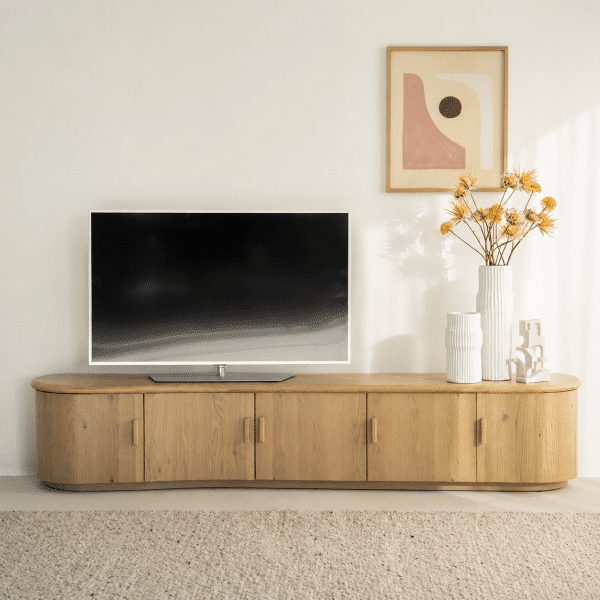 Eleonora tv meubel Josh 240x42x43 cm eiken naturel