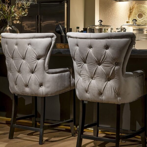 UrbanSofa barstoel Amy met arm