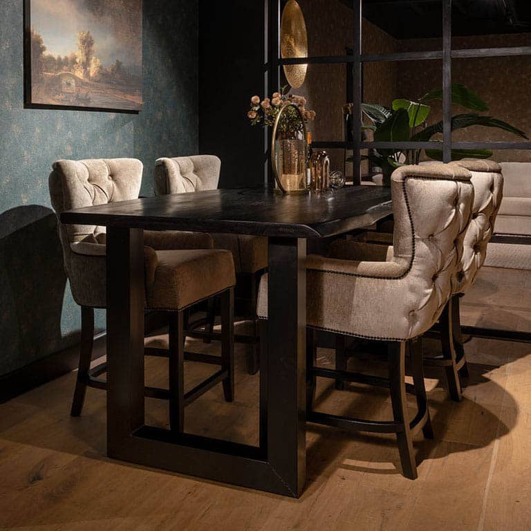 UrbanSofa barstoel Amy met arm