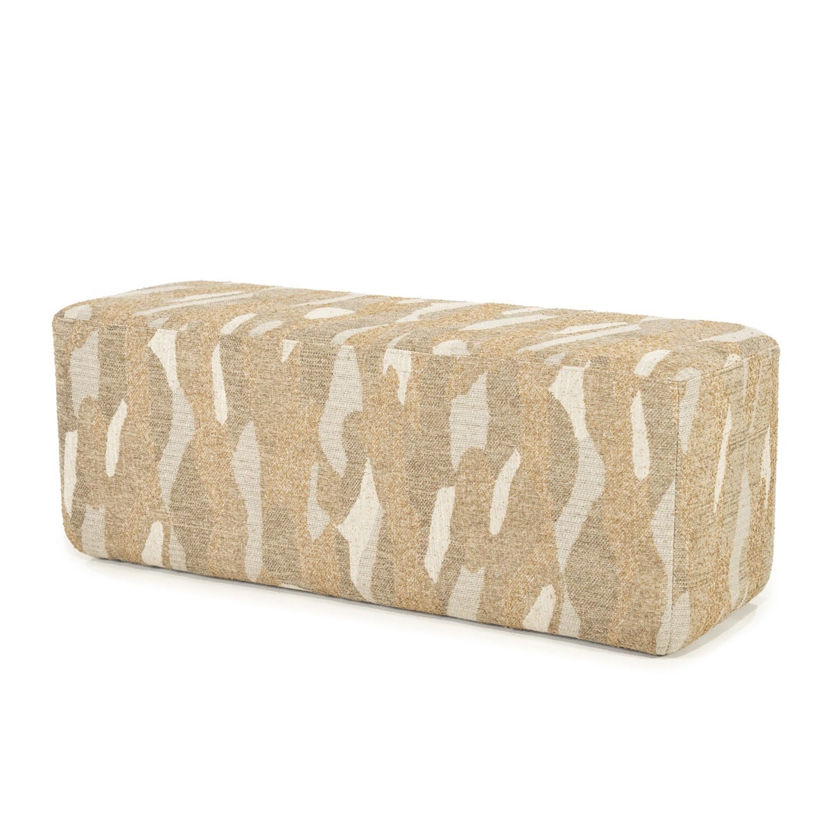By-Boo bankje Rytm taupe