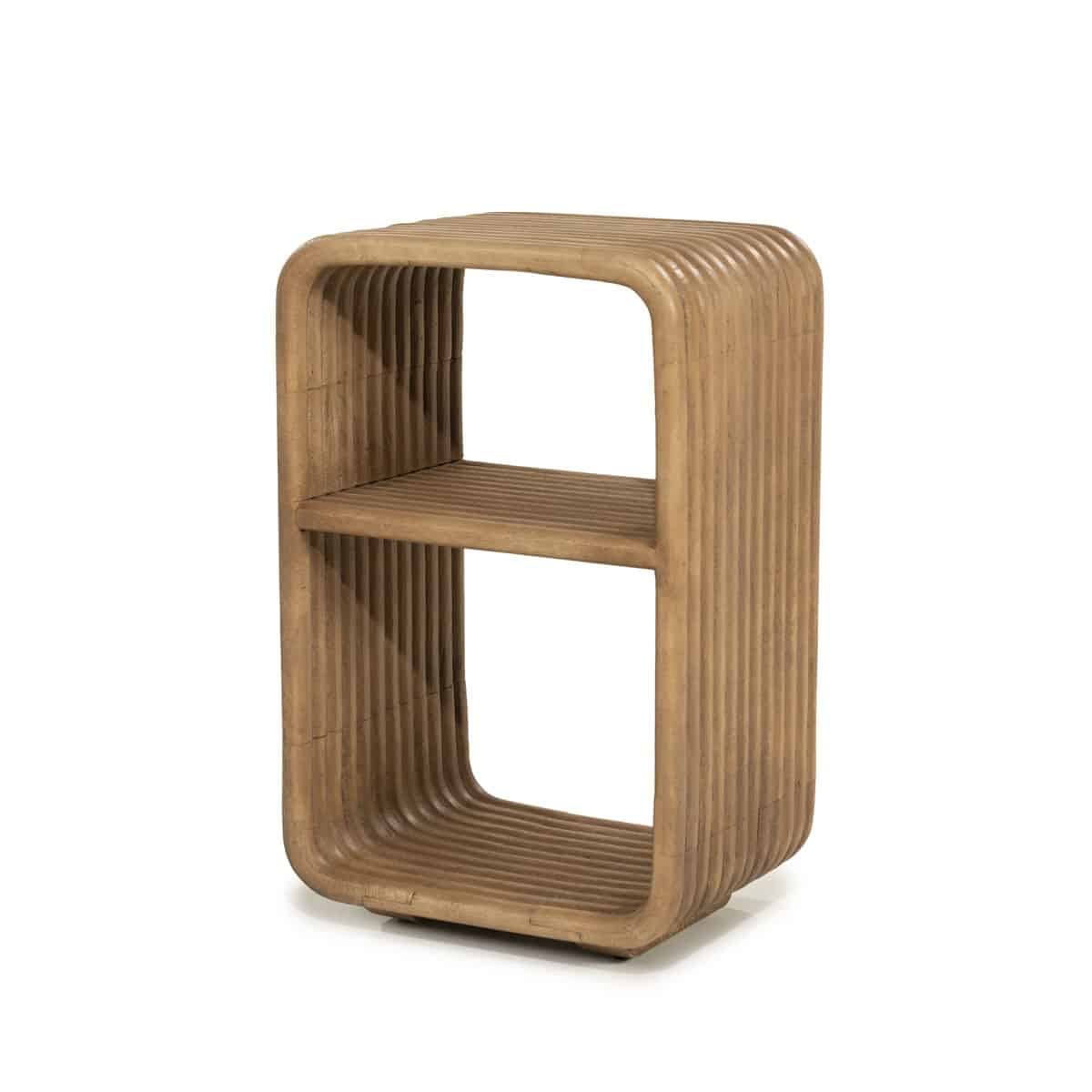 By-Boo bijzettafel Rigato 40x30x60 cm mangohout