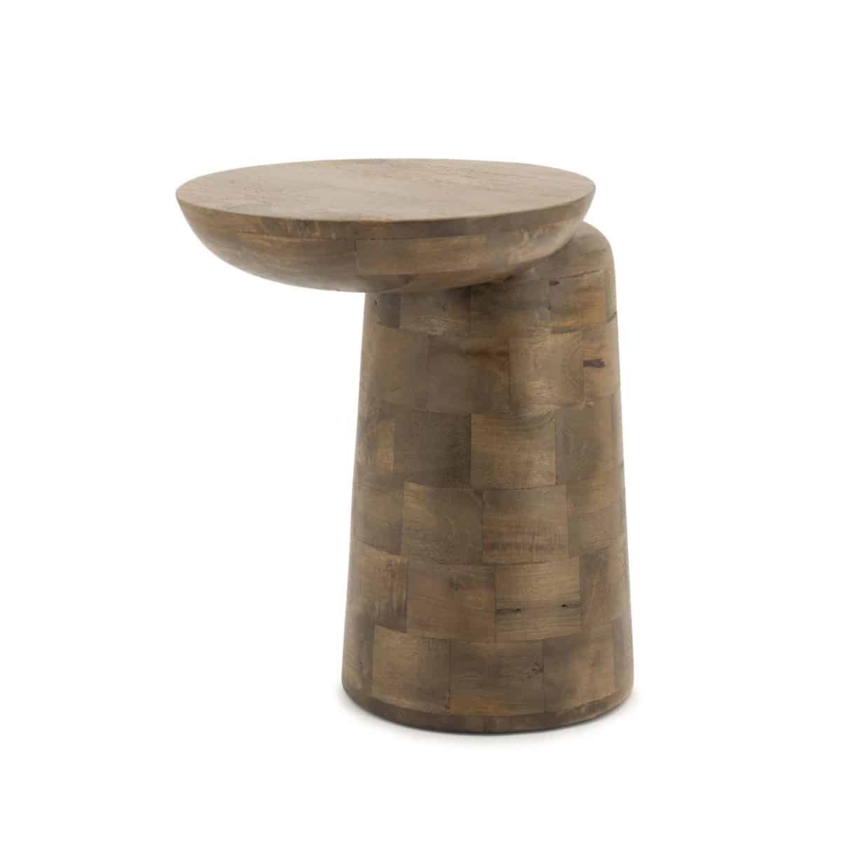 By-Boo bijzettafel Woomble 40x34x47 cm mangohout