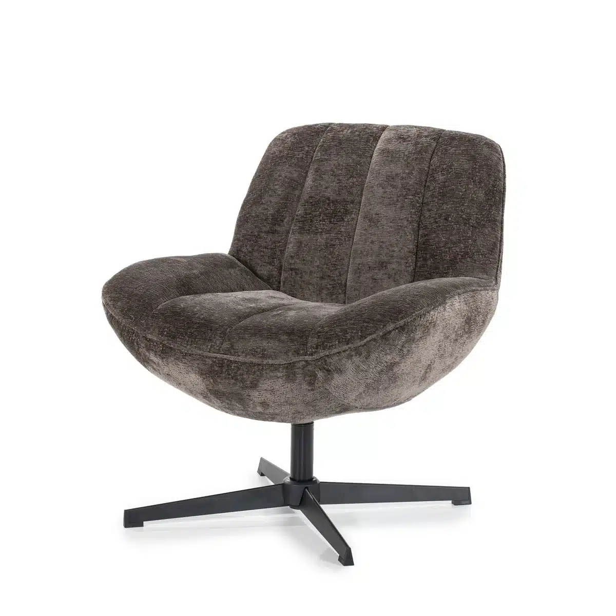 By-Boo draaifauteuil Derby bruin