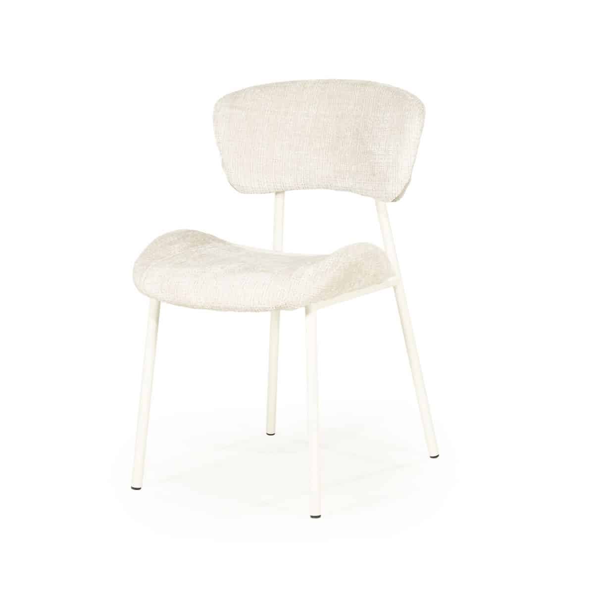 By-Boo eetkamerstoel Dare beige (set van 2)