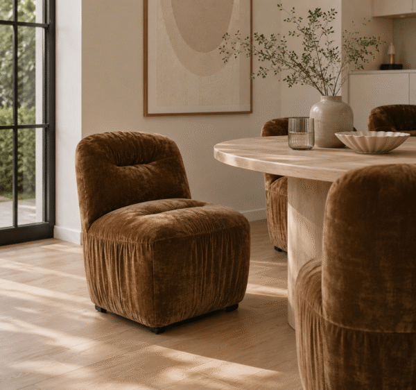 By-Boo eetkamerstoel Nook mustard