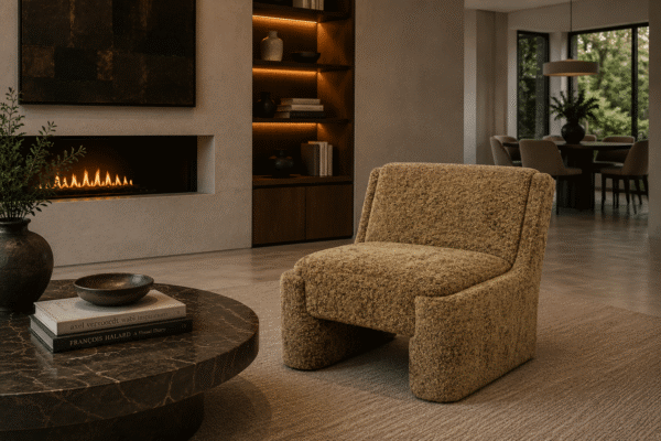 By-Boo fauteuil Omla mustard