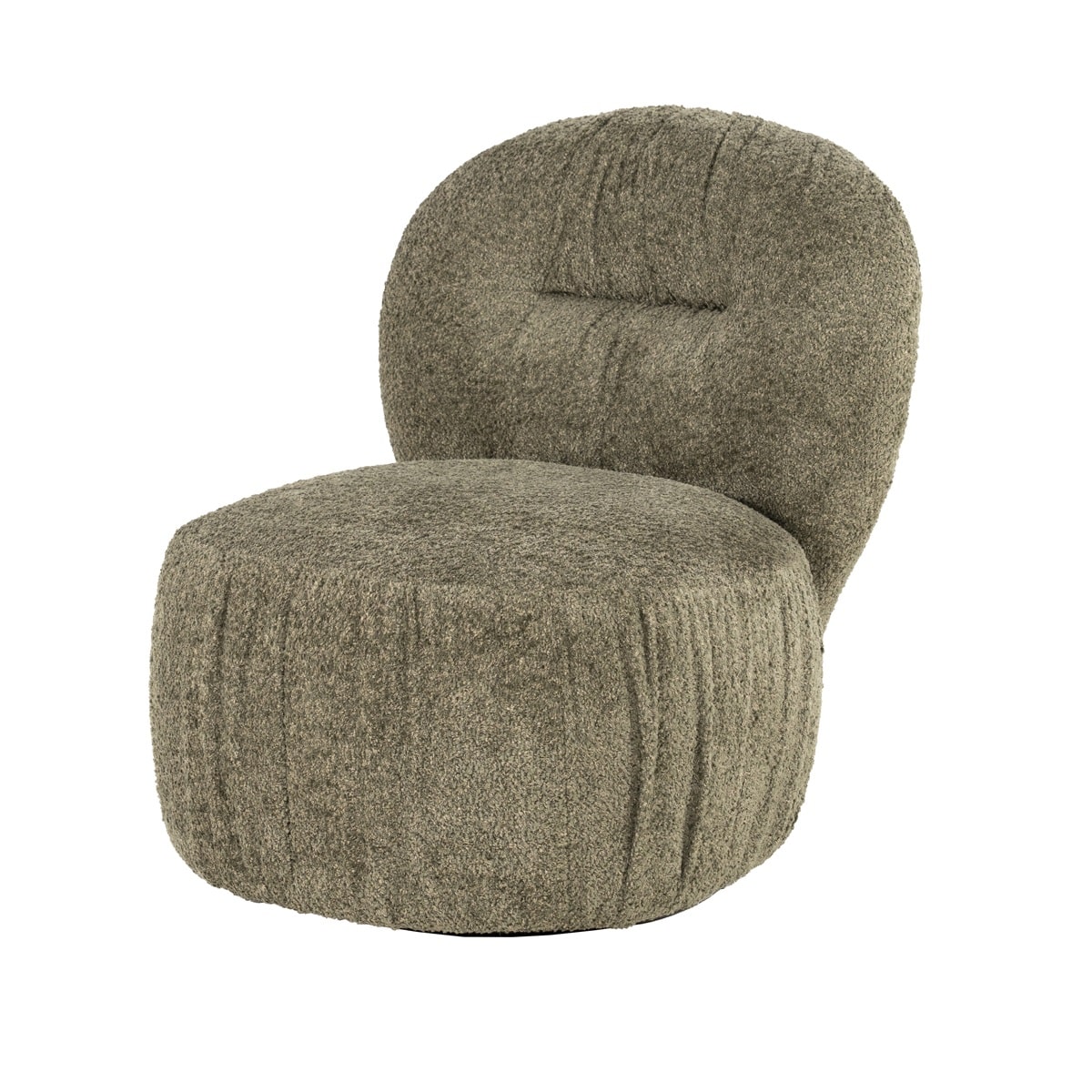 By-Boo fauteuil Roux groen
