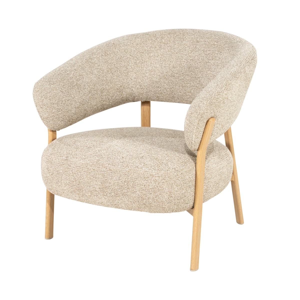 By-Boo fauteuil Sedia met arm natural
