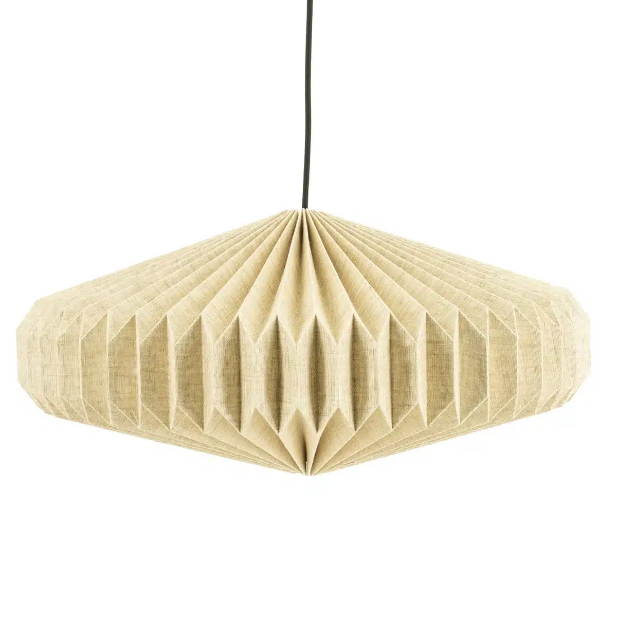 By-Boo hanglamp Ø54x21 cm Zuki 2 linnen