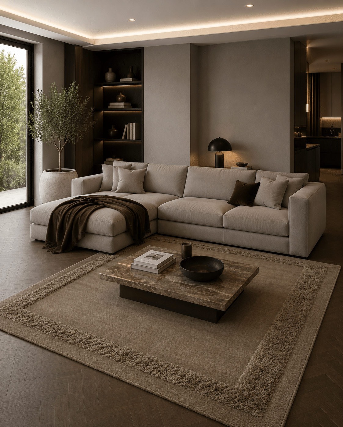 By-Boo karpet Tura taupe 160x230 cm