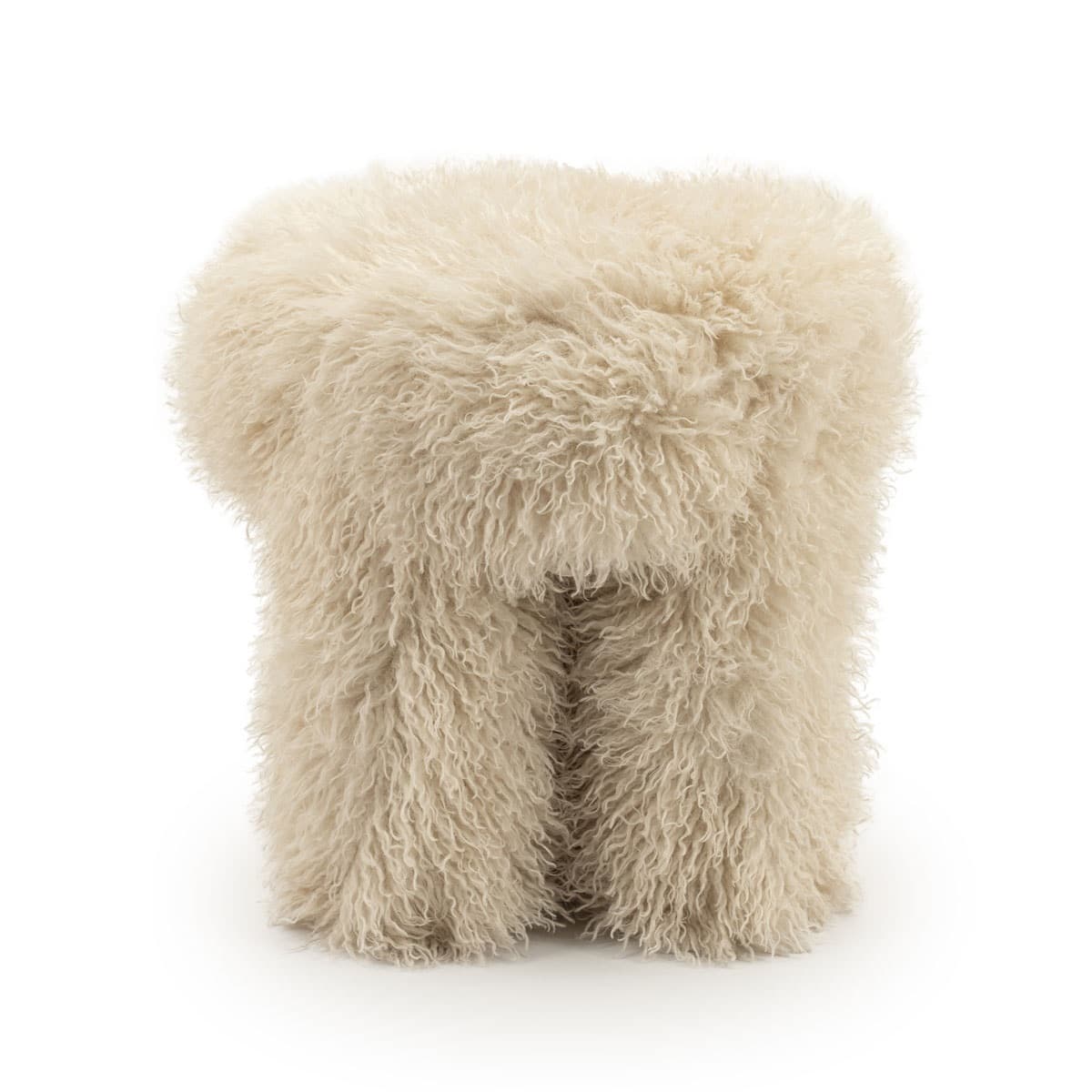 By-Boo poef Doodly beige