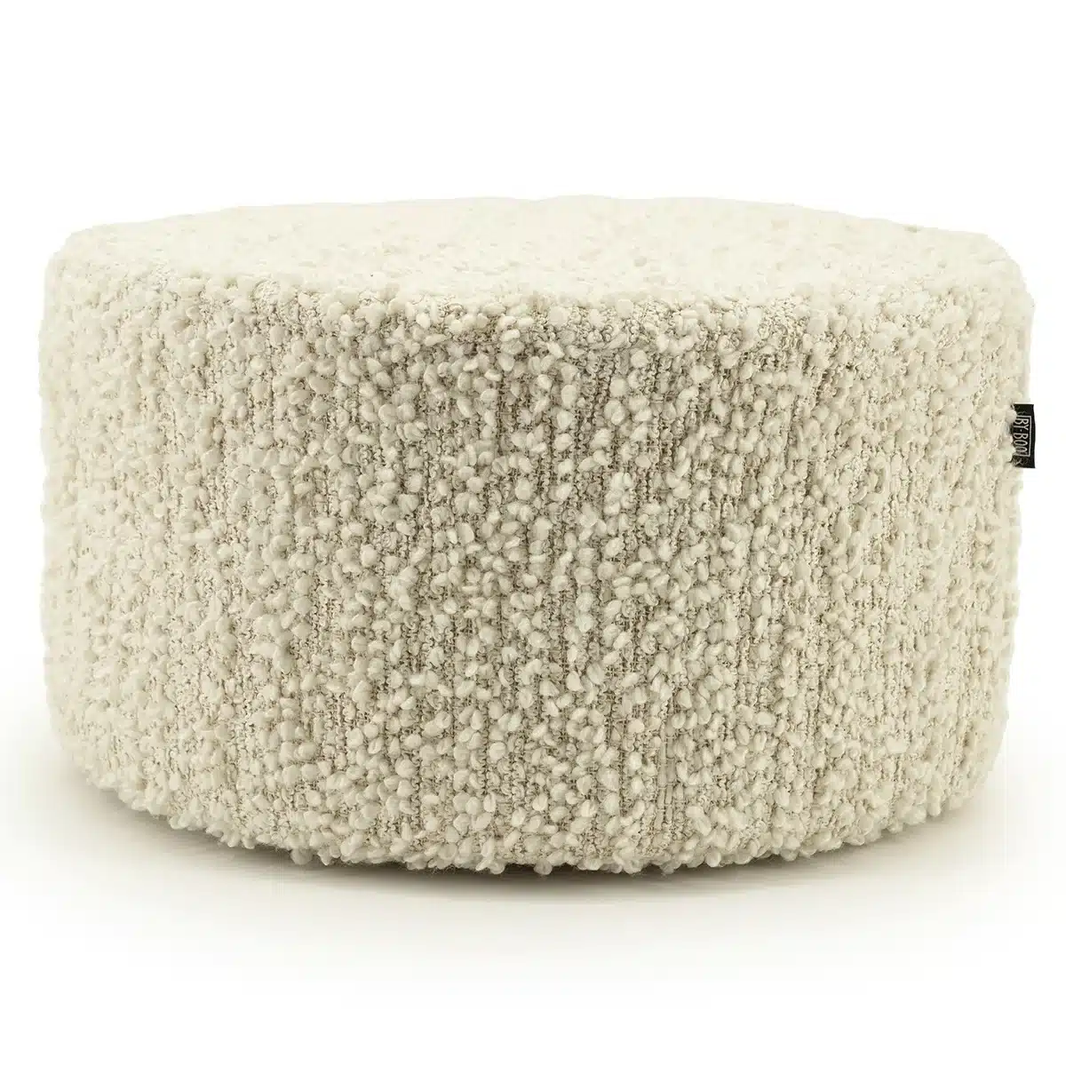 By-Boo poef Vista groot off white