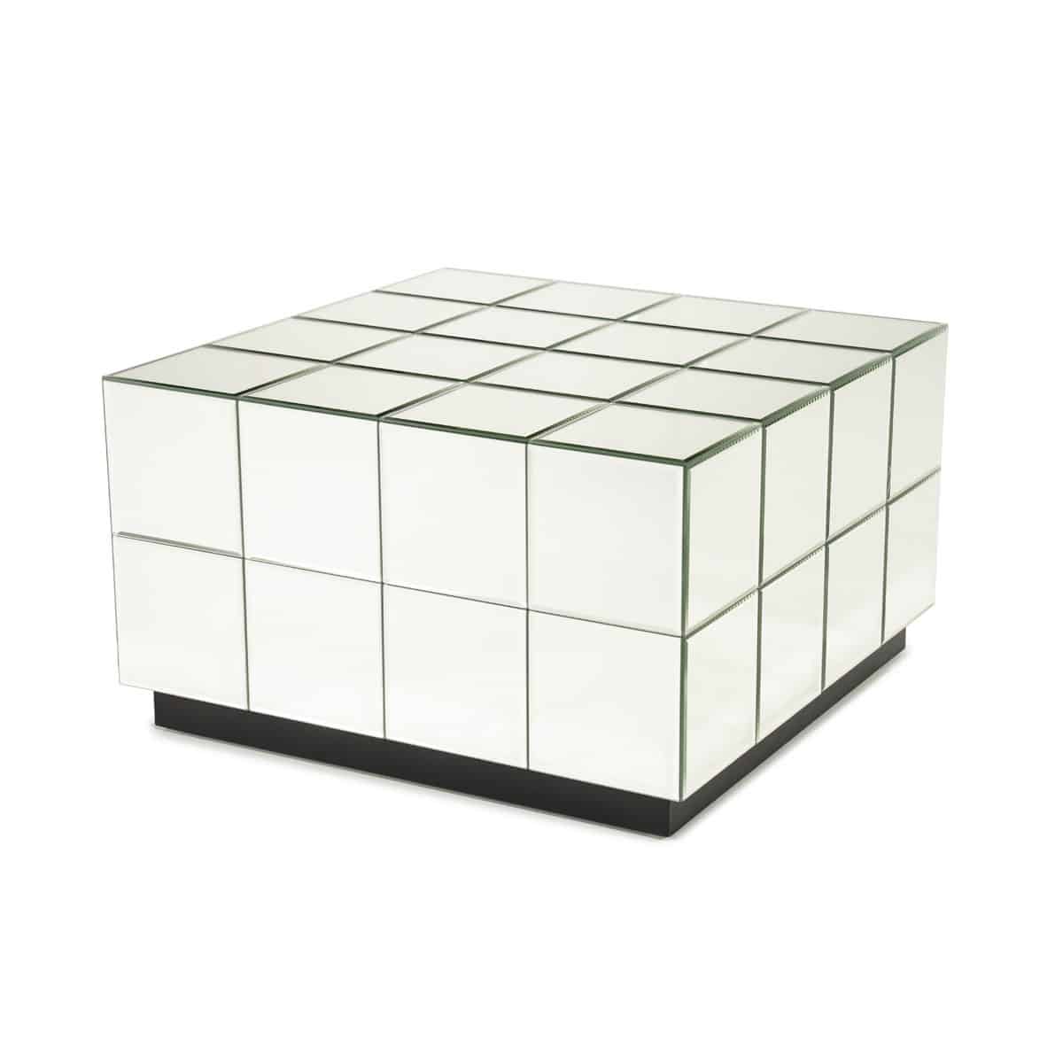 By-Boo salontafel Flectron 60x60x35 cm glas