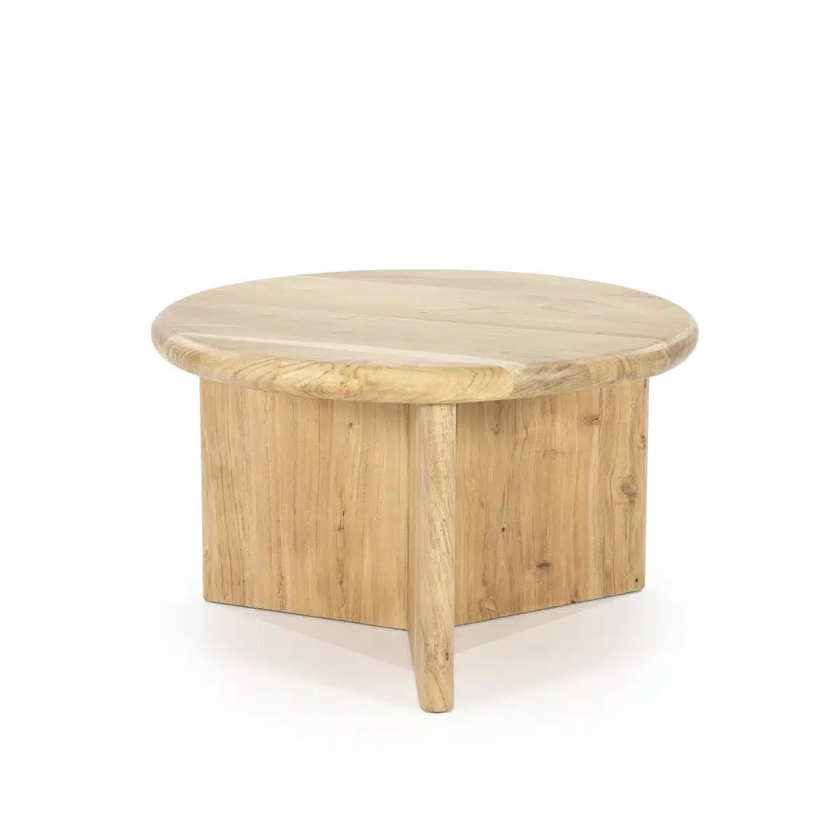 By-Boo salontafel Leoti 60x60x36 cm medium naturel mangohout