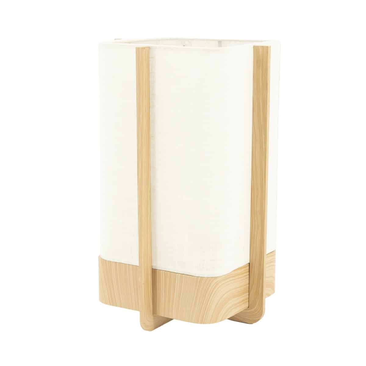 By-Boo tafellamp 27x27x42,5 cm Aterlier naturel linnen