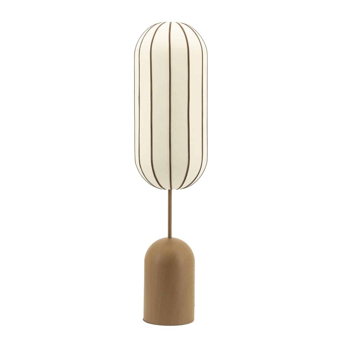 By-Boo vloerlamp 35x35x145 cm Cocoon bruin linnen