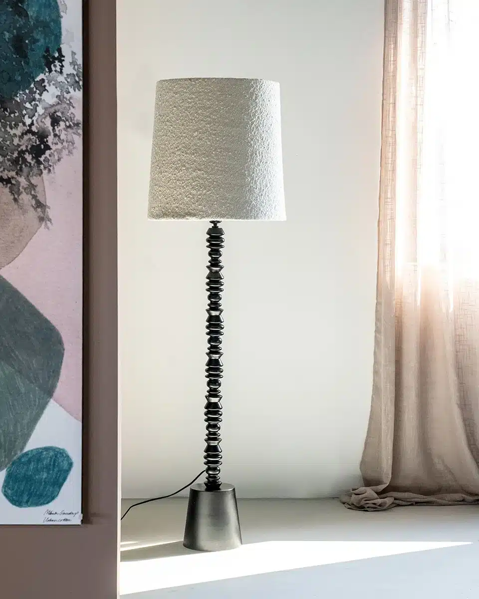 By-Boo vloerlamp 46x46x159 cm Pulse metaal