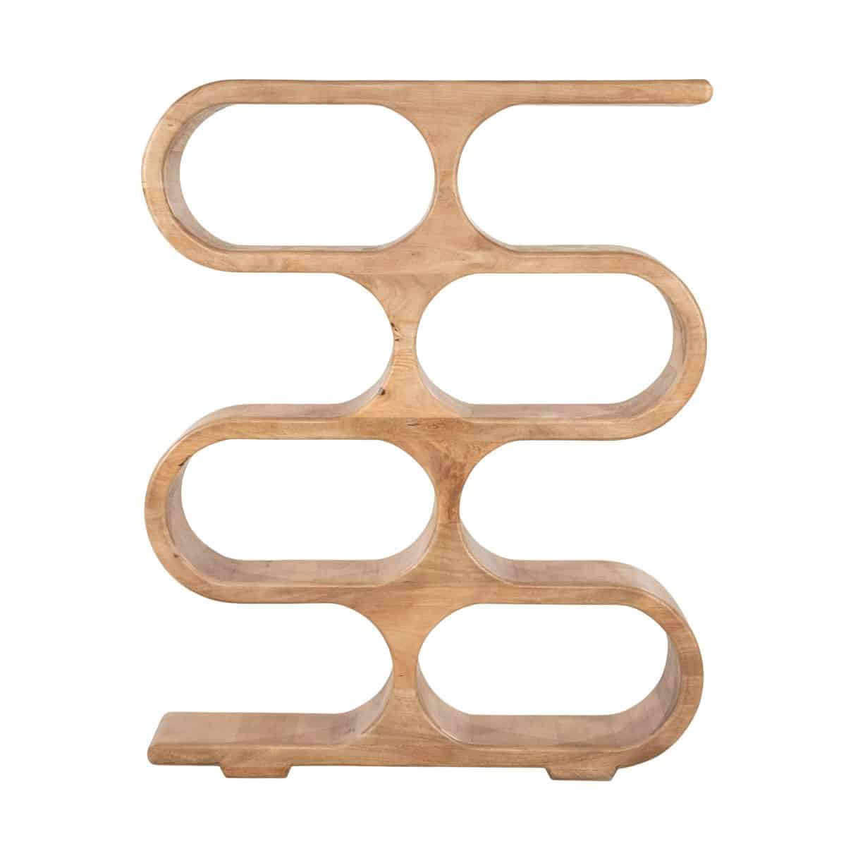 By-Boo wandkast Esu 120x31x150 cm mangohout