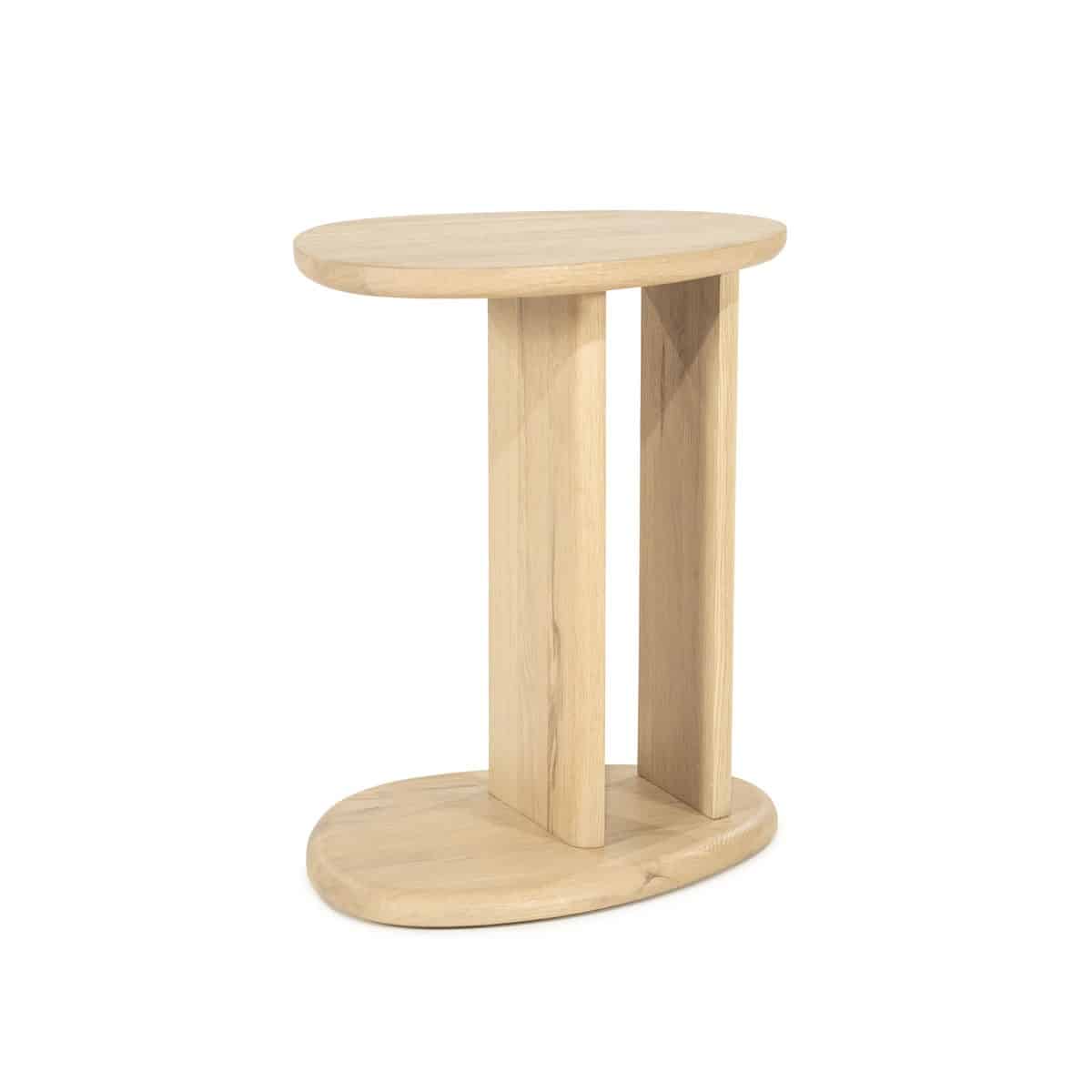 Eleonora bijzettafel Lori 46x35x55 cm naturel eiken