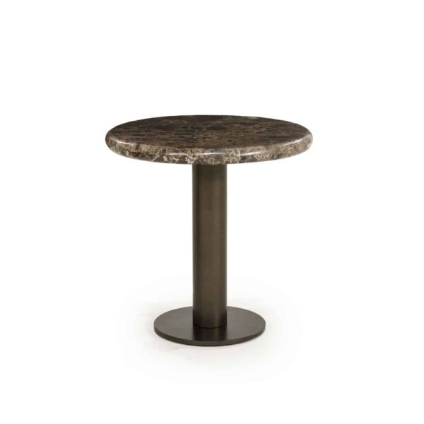 Eleonora bijzettafel Luigi 45x45x44 cm marmer