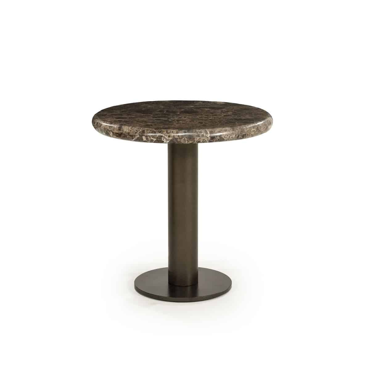 Eleonora bijzettafel Luigi 45x45x44 cm marmer