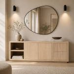 Eleonora dressoir Helsinki 200x42x70 cm eiken naturel