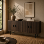 Eleonora dressoir Remi 170x54x68,5 cm mangohout bruin