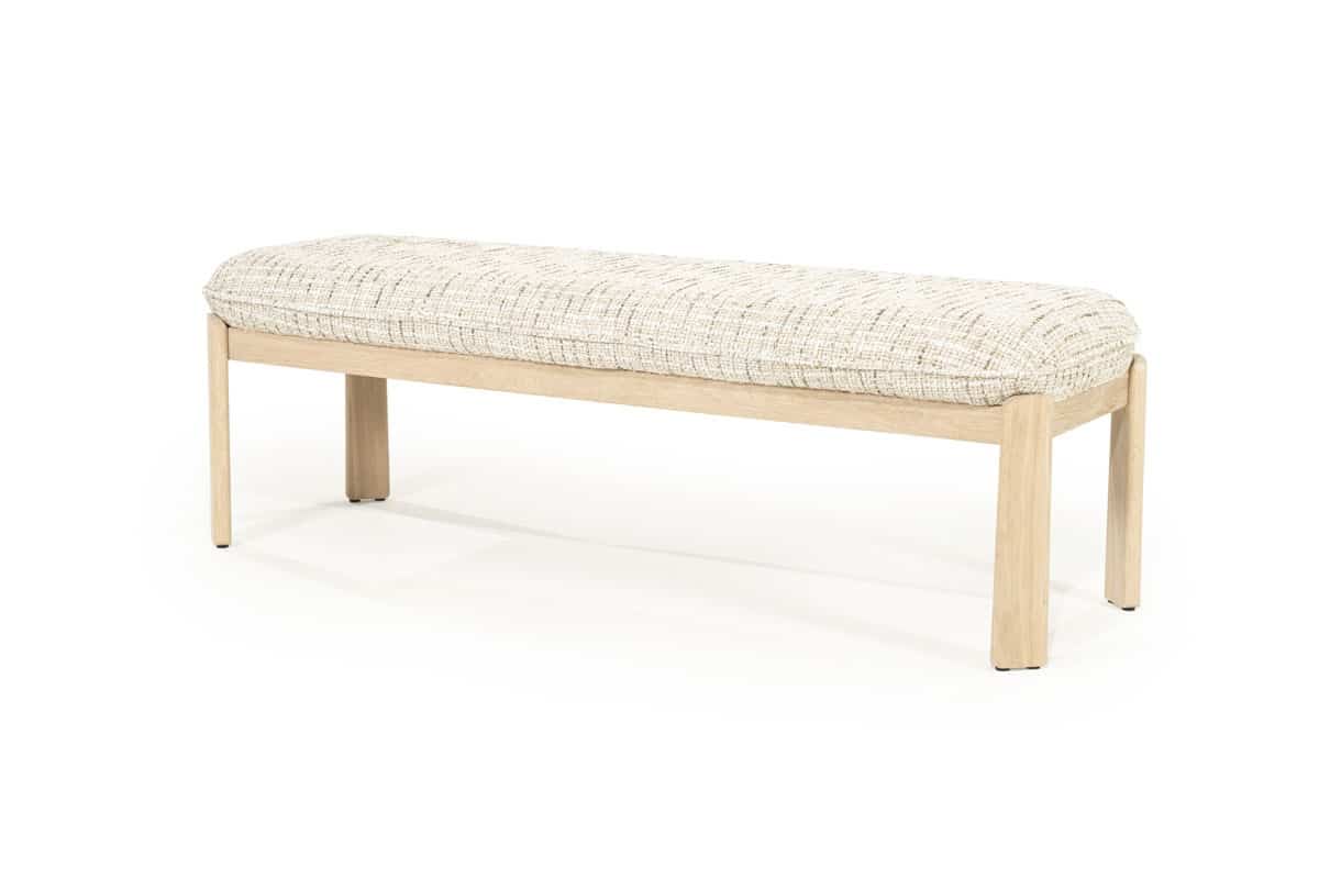 Eleonora eetkamerbank Lottie 143 cm beige