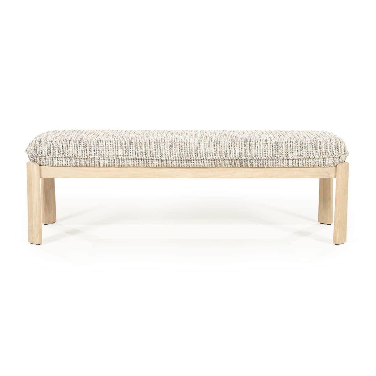 Eleonora eetkamerbank Lottie 143 cm taupe