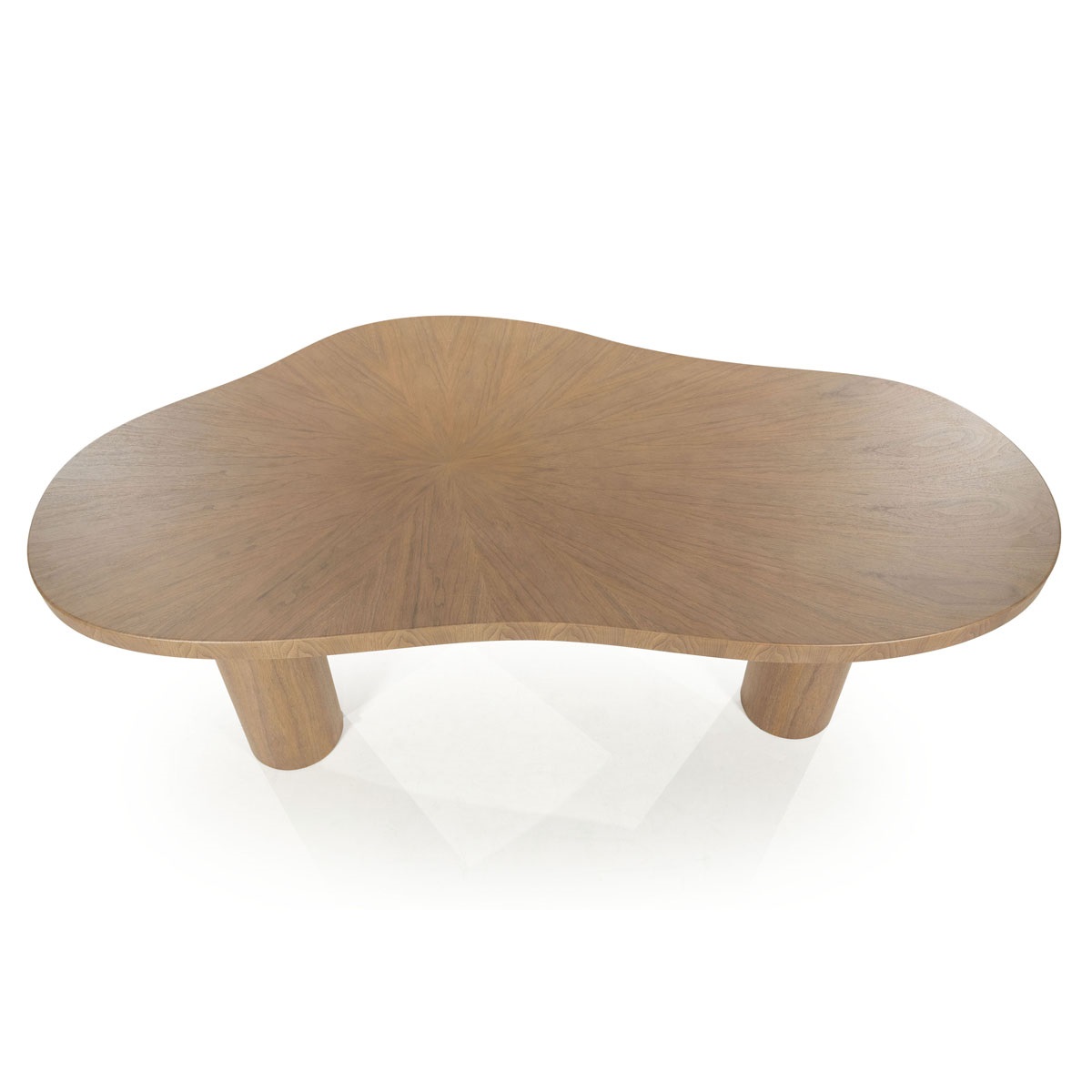 Eleonora eettafel Bobbie 215x110x76 cm lichtbruin