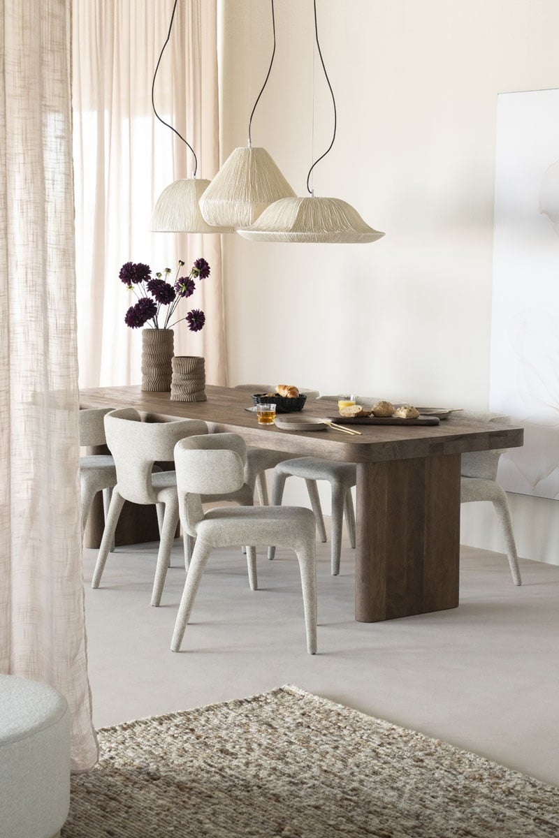 Eleonora eettafel Edward 300x110x76 cm mangohout