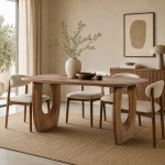 Eleonora eettafel Phoebe 170x110x76 cm mangohout