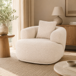 Eleonora fauteuil Bruno met arm beige