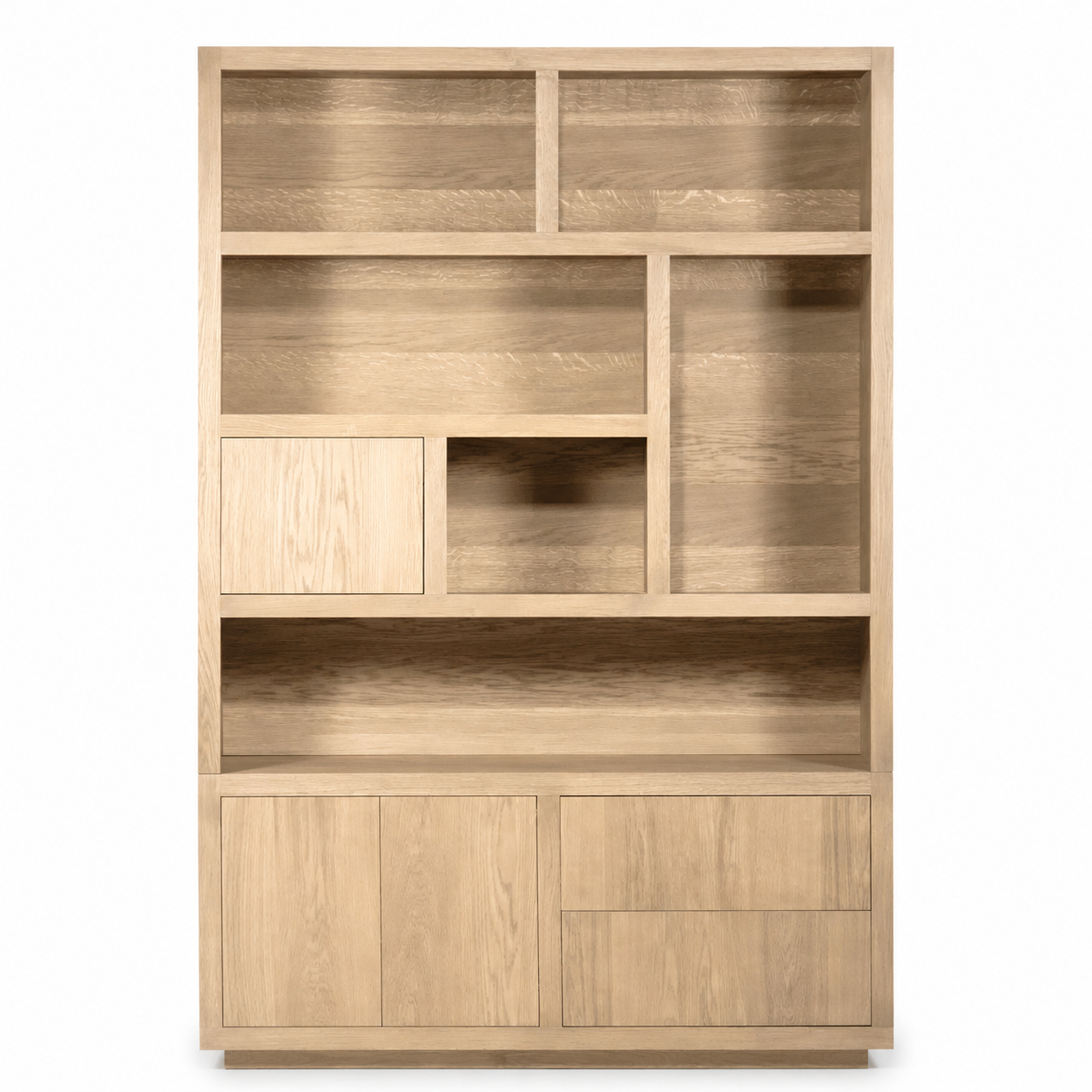 Eleonora opbergkast Helsinki 150x42x220 cm eiken naturel