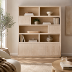 Eleonora opbergkast Helsinki 200x42x220 cm eiken naturel