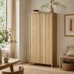 Eleonora opbergkast Jake 102x47x210 cm eiken naturel