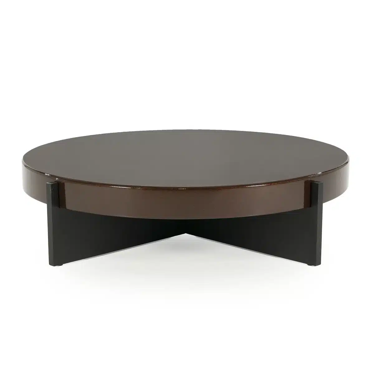 Eleonora salontafel Juliet 110x110x28 cm bruin