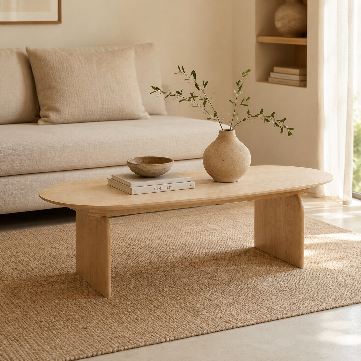 Eleonora salontafel Lova 115x58x35 cm travertin