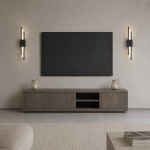 Eleonora tv meubel Helsinki 160x42x45 cm eiken bruin